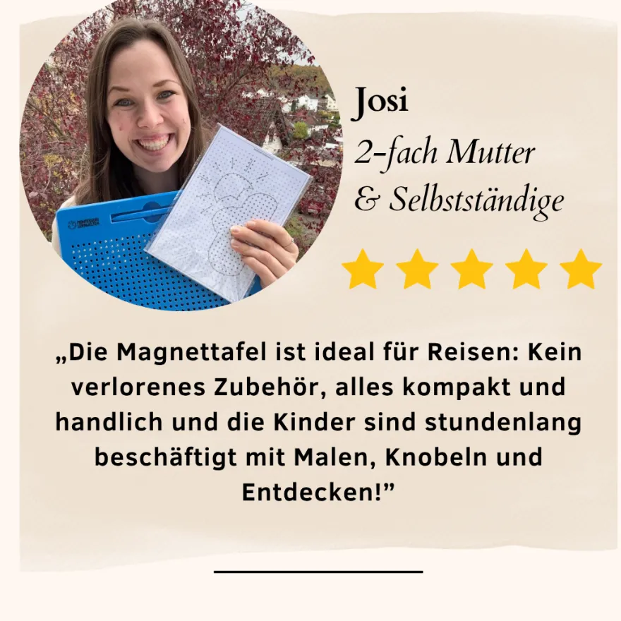 Magische magnetische Zeichentafel mit 21 Kopiervorlagen