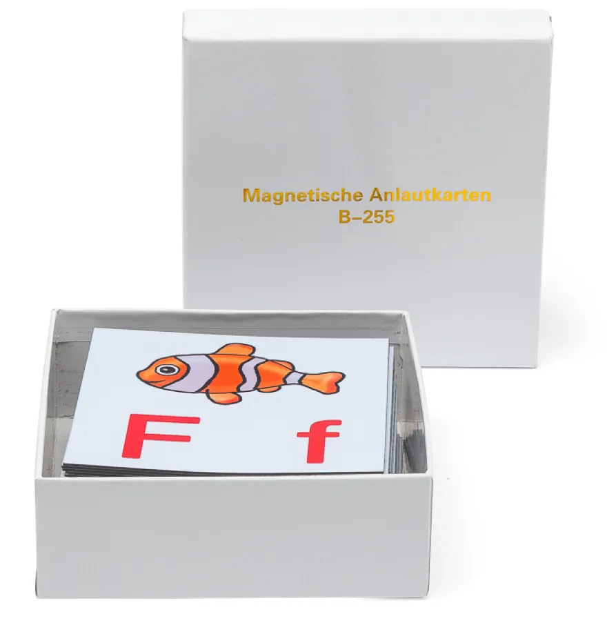 Magnetische Anlautkarten