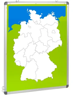 Magnetische Europa- und Deutschlandkarte