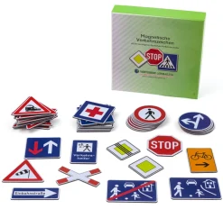 Magnetische Verkehrszeichen