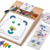 Magnetische Zeichentafel mit Figuren