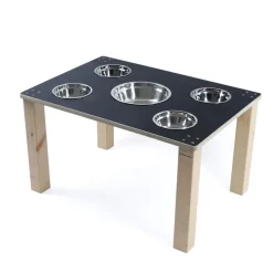 Matschtisch mit Spielschalen