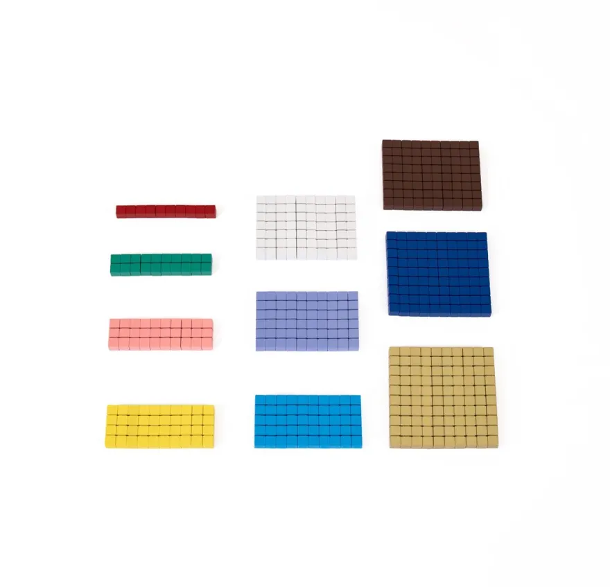 Montessori Rechenstäbchen