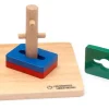 Motorikturm mit rechteckigen Passformen