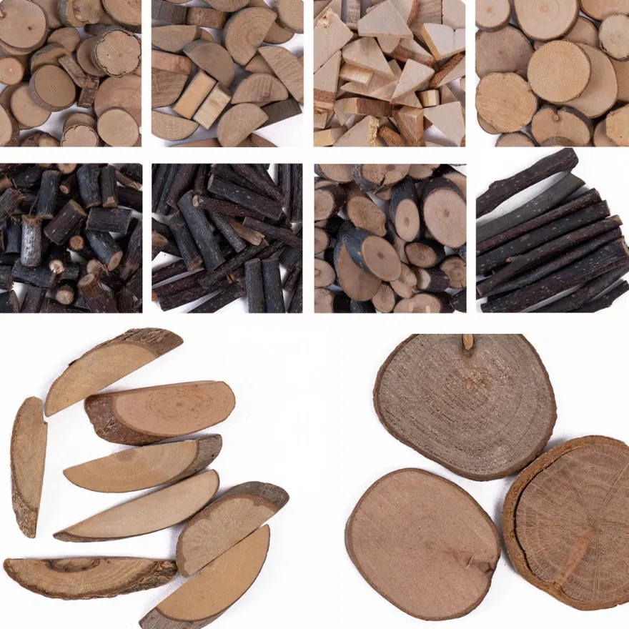 Naturholz-Set zum Basteln