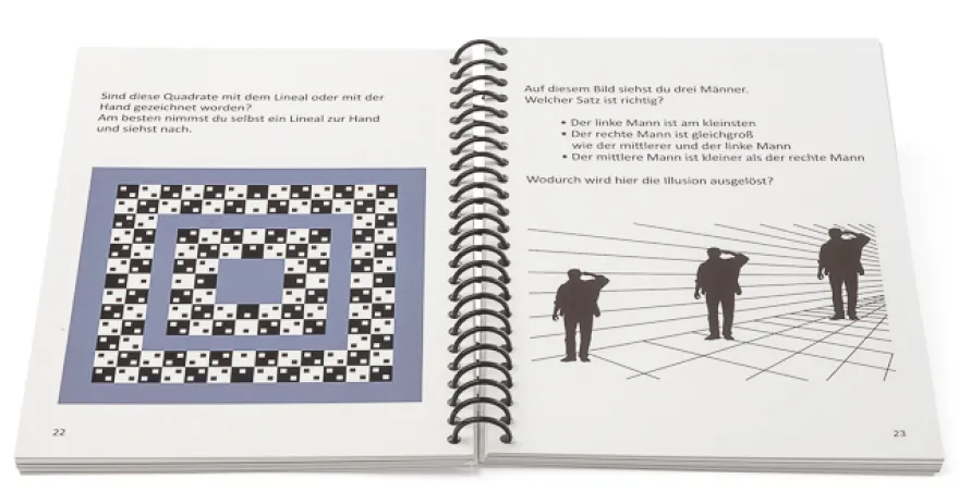Optische Täuschungen - Ein Buch mit Illusionen für kreative Kinder ab 5 Jahren (DOWNLOAD)