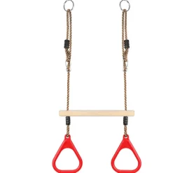 Outdoor 2 in 1 Turnset - Schaukel und Trapez