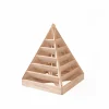Pflanzpyramide aus Holz - ideal als Kräuterpyramide, Erdbeerpyramide oder Blumenpyramide