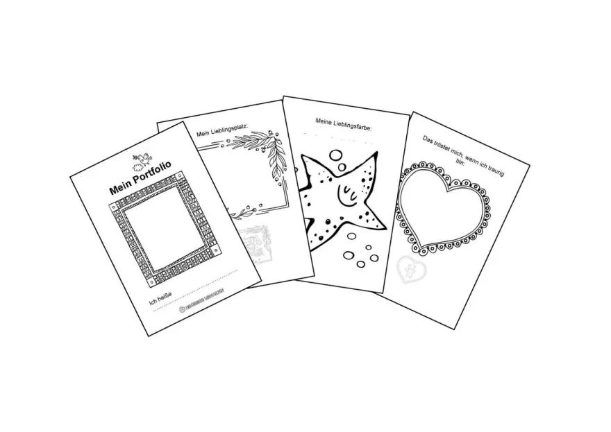 Portfolio-Blätter - Der Entwicklungsbericht zum selbständig mitgestalten (DOWNLOAD)