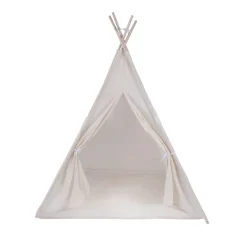 Premium Tipi Kinderzelt - Spielzelt mit gepolsterter Decke
