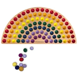 Regenbogenbrett mit Farbmulden