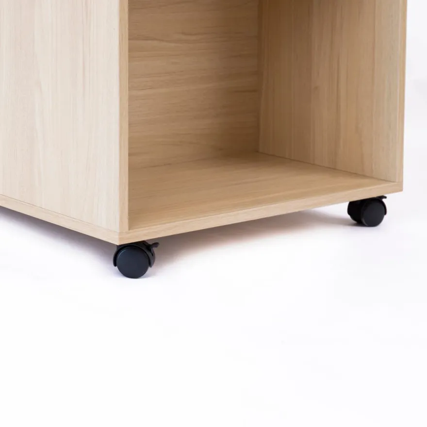 Rollendes Bücherregal