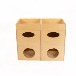 Schubladen-Set aus Holz für das Spielzeugregal - abwischbare Premiumqualität