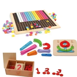 Set: Darstellung von Zahlen und Buchstaben