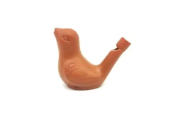 Vogelwasserpfeife aus Ton