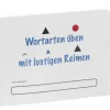 Wortarten üben mit lustigen Reimen