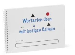 Wortarten üben mit lustigen Reimen
