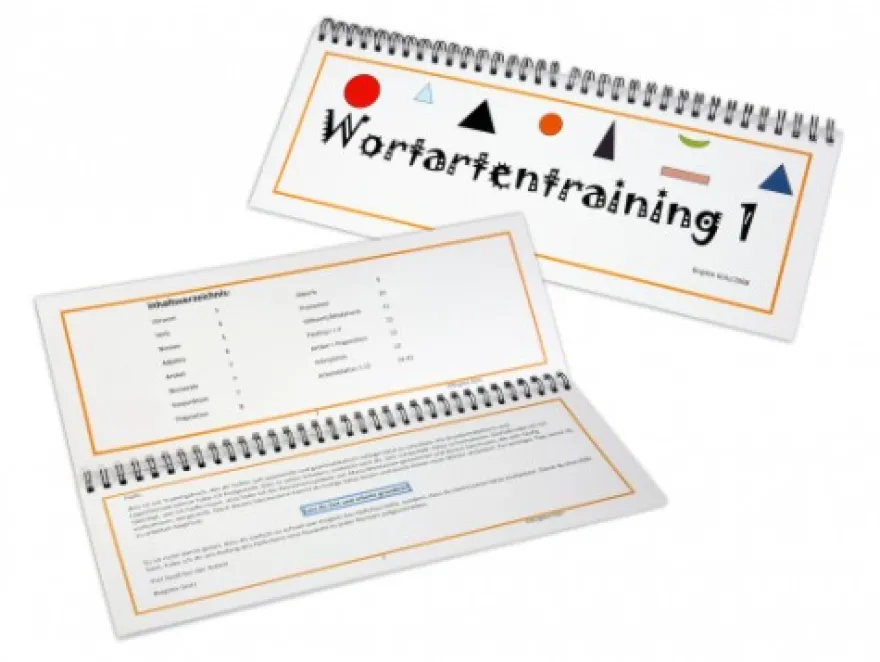 Wortartentraining Teil 1