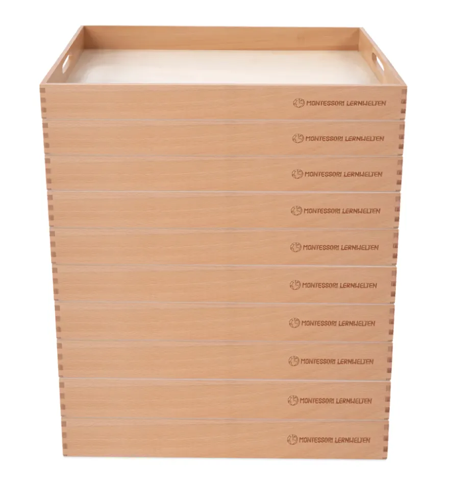 XL Tablett - 49,5 x 34,5 cm - stapelbar